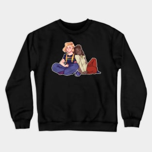 thasmin naps Crewneck Sweatshirt